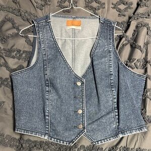 Bluenotes Denim Vest - Blue